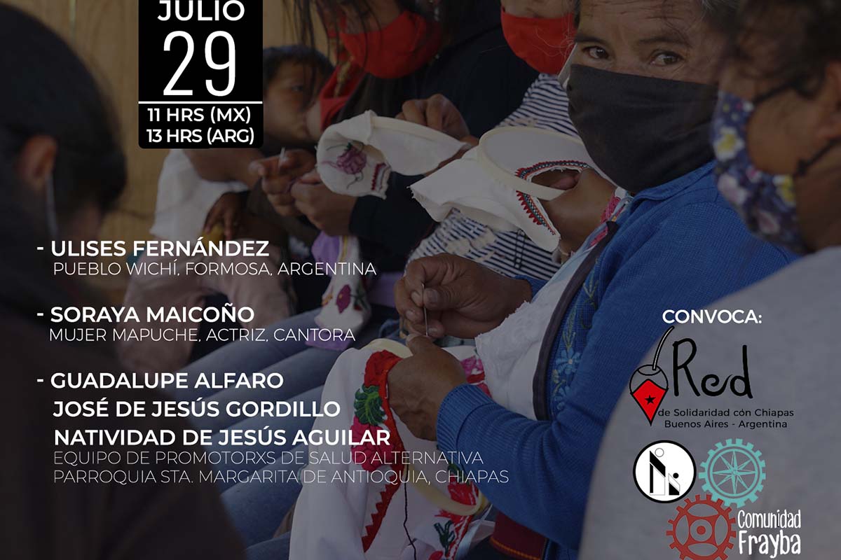 España en solidaridad con comunidades autónomas de Chiapas