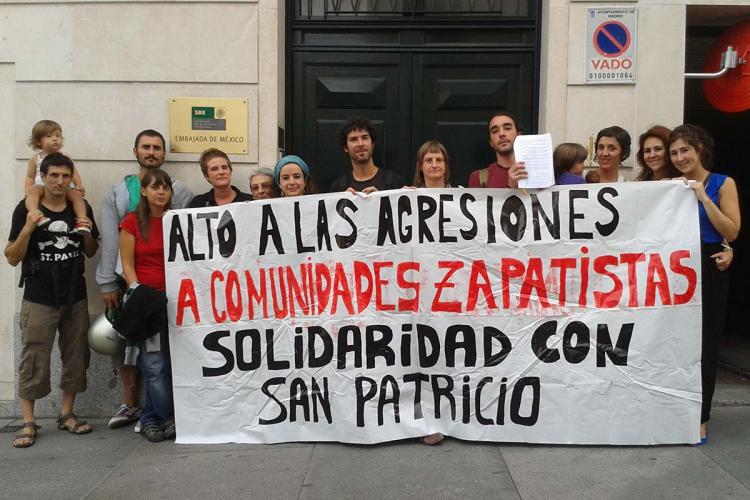  España en solidaridad con comunidades autónomas de Chiapas